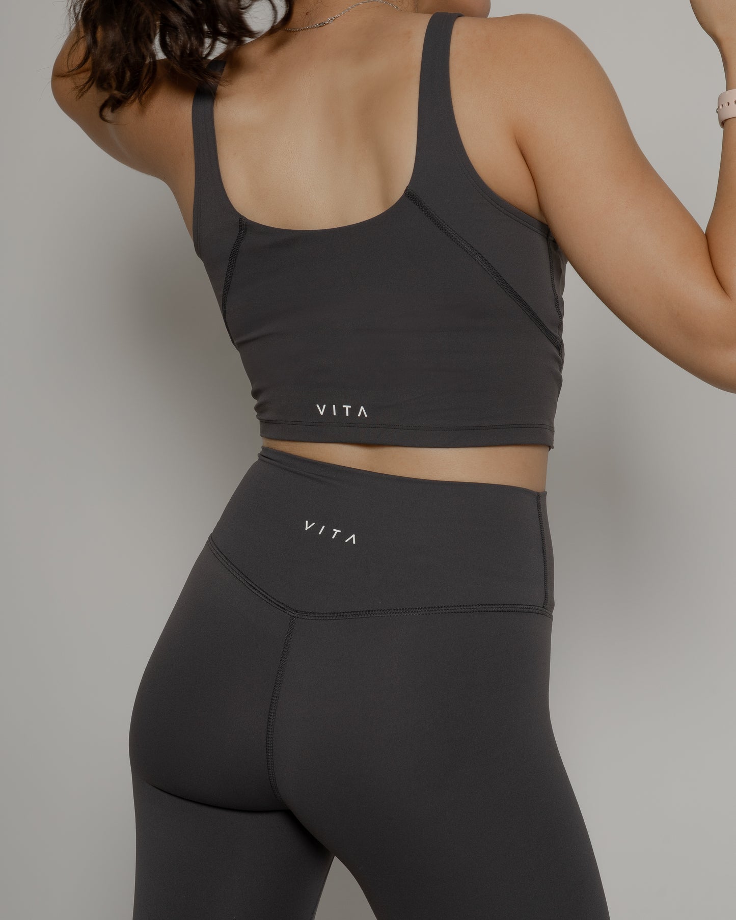 Ink Grey Essential Leggings
