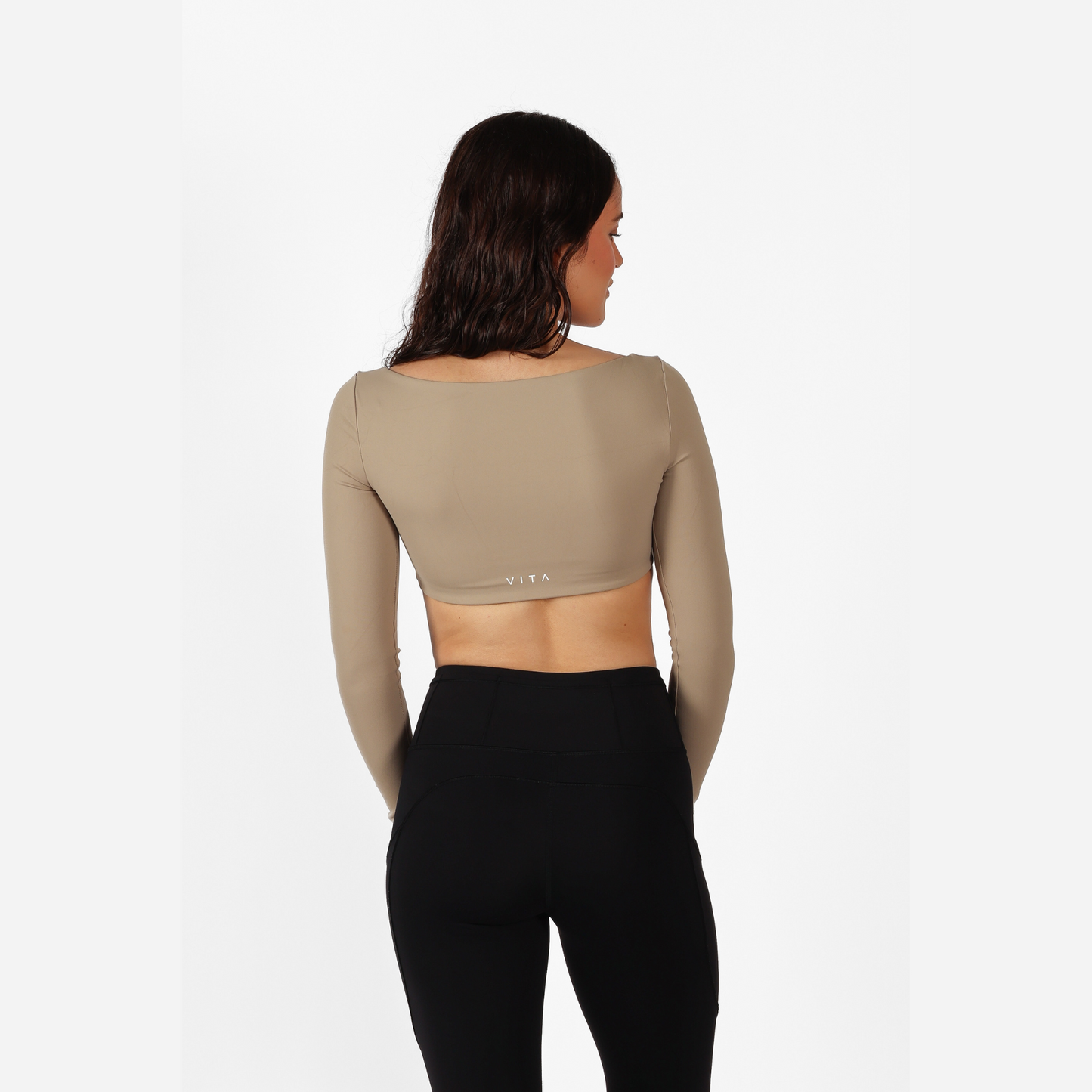 Empower Taupe Top