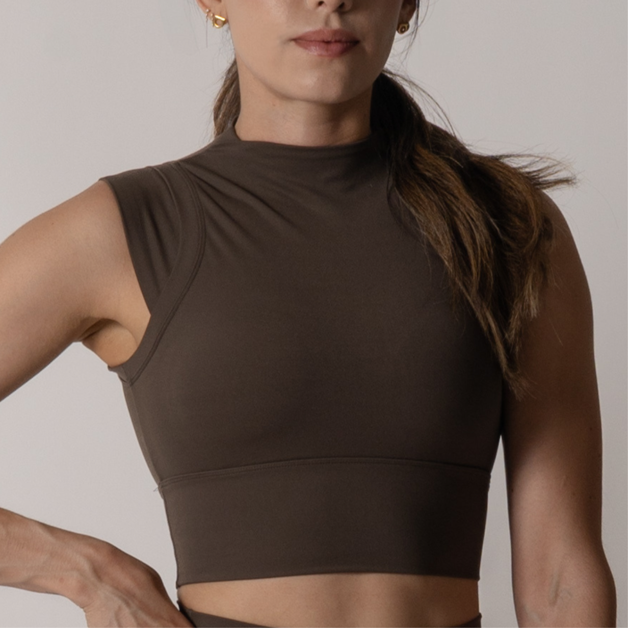 Sleek Mocha Top