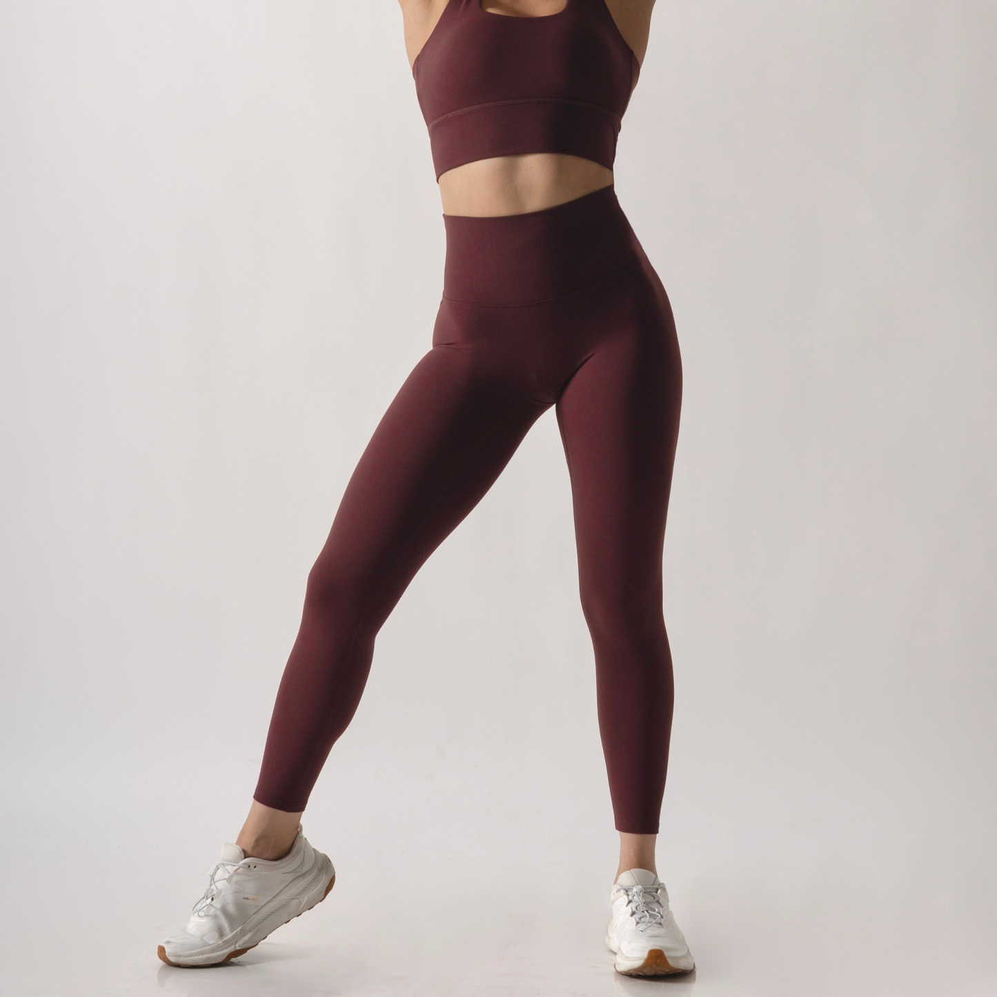 Deep Wine Basic Leggings