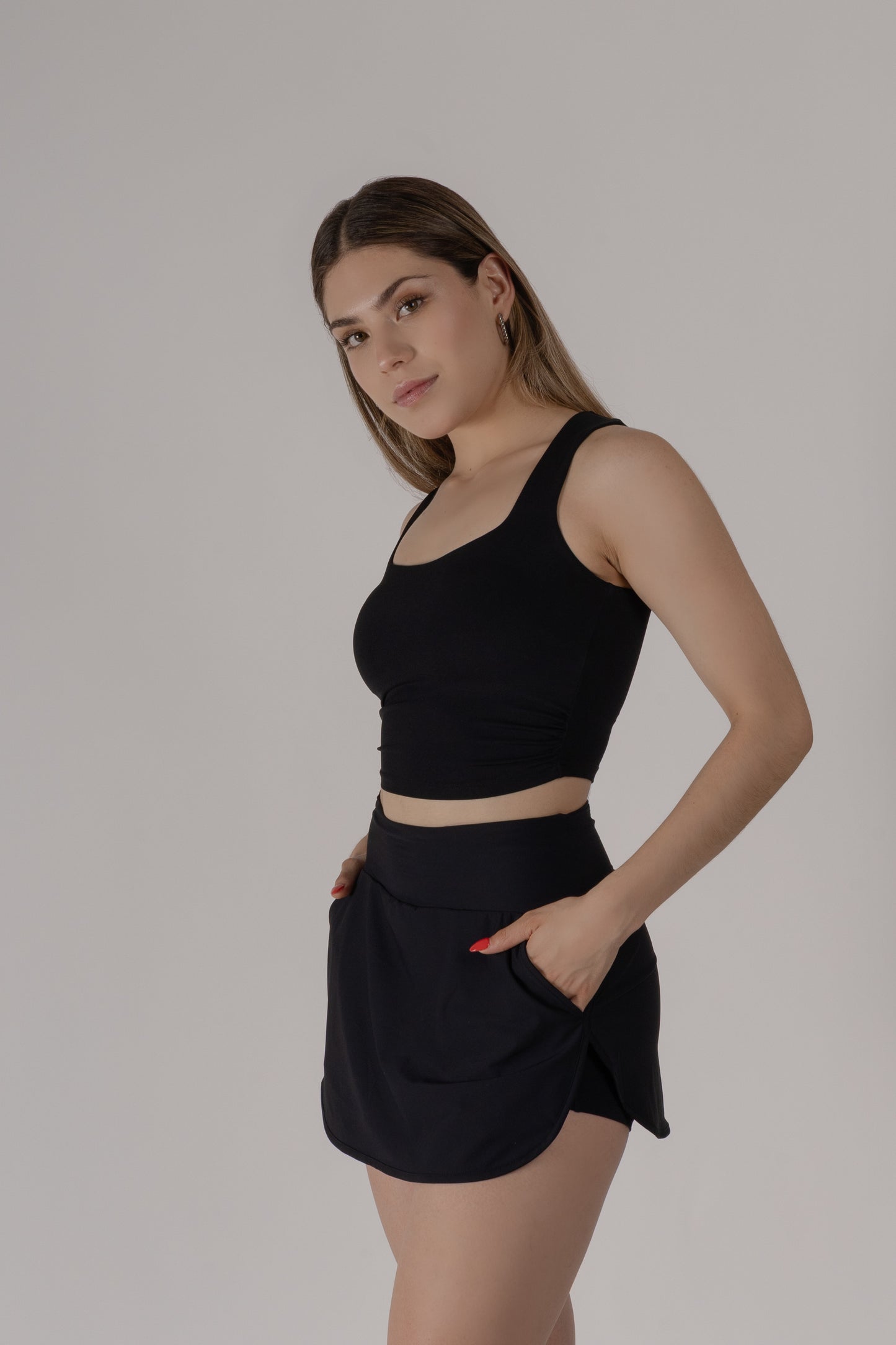 Black Flow skirt