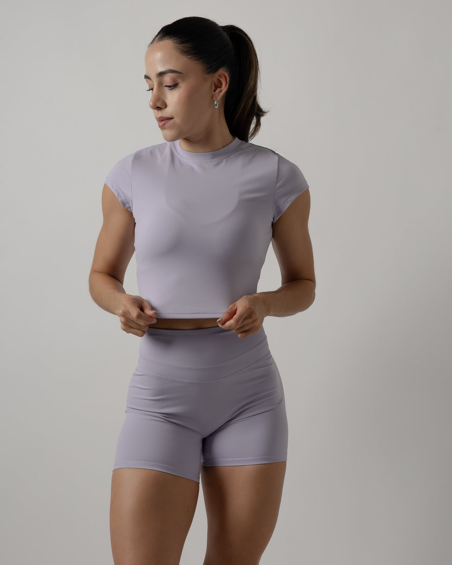 Glow Lavander Sleeve Top