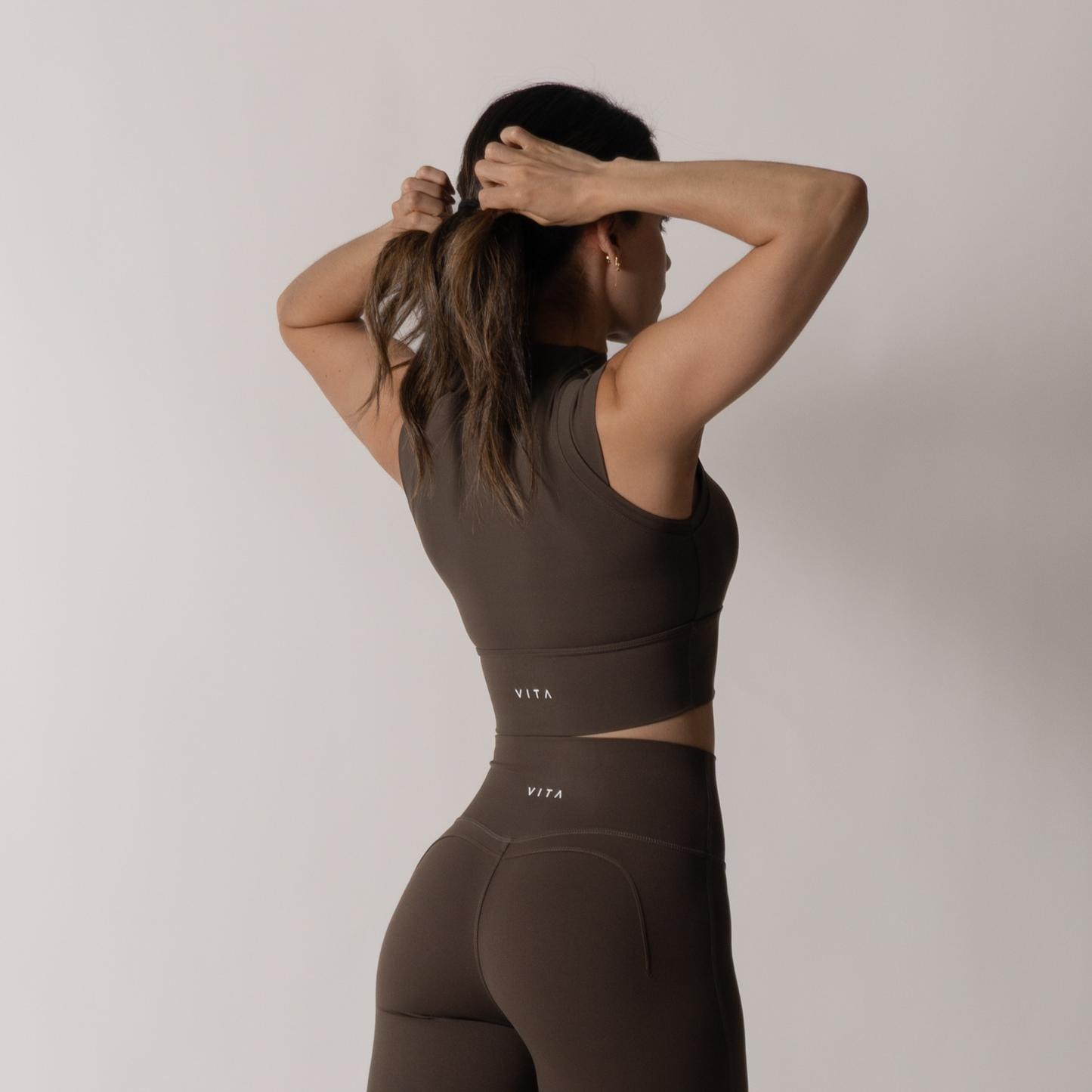 Sleek Mocha Top