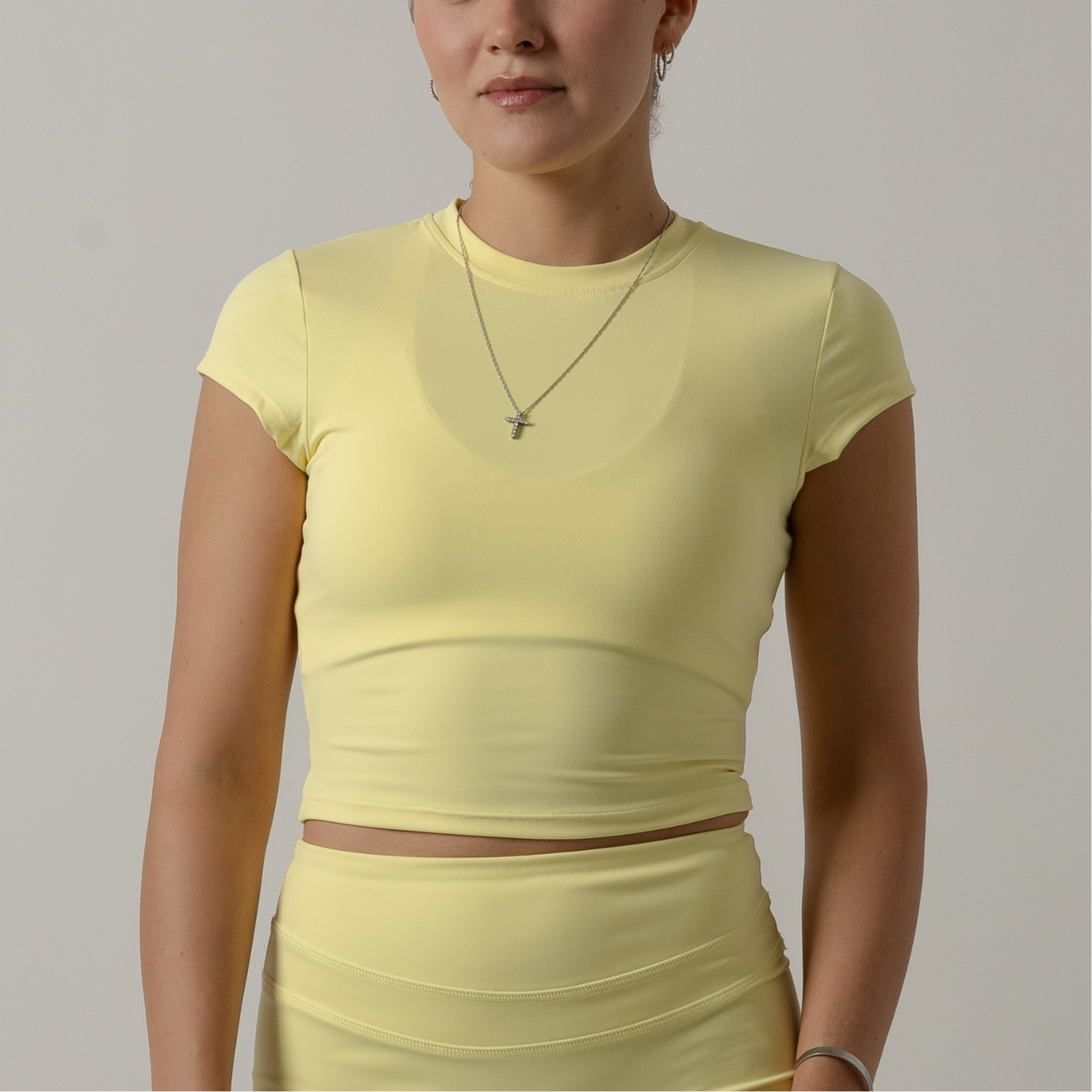 Glow Lemon Sleeve Top