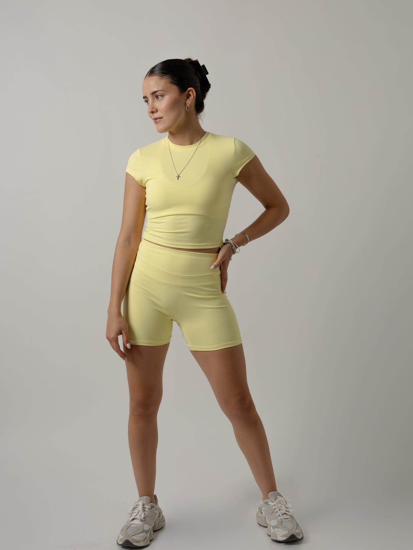 Glow Lemon Sleeve Top