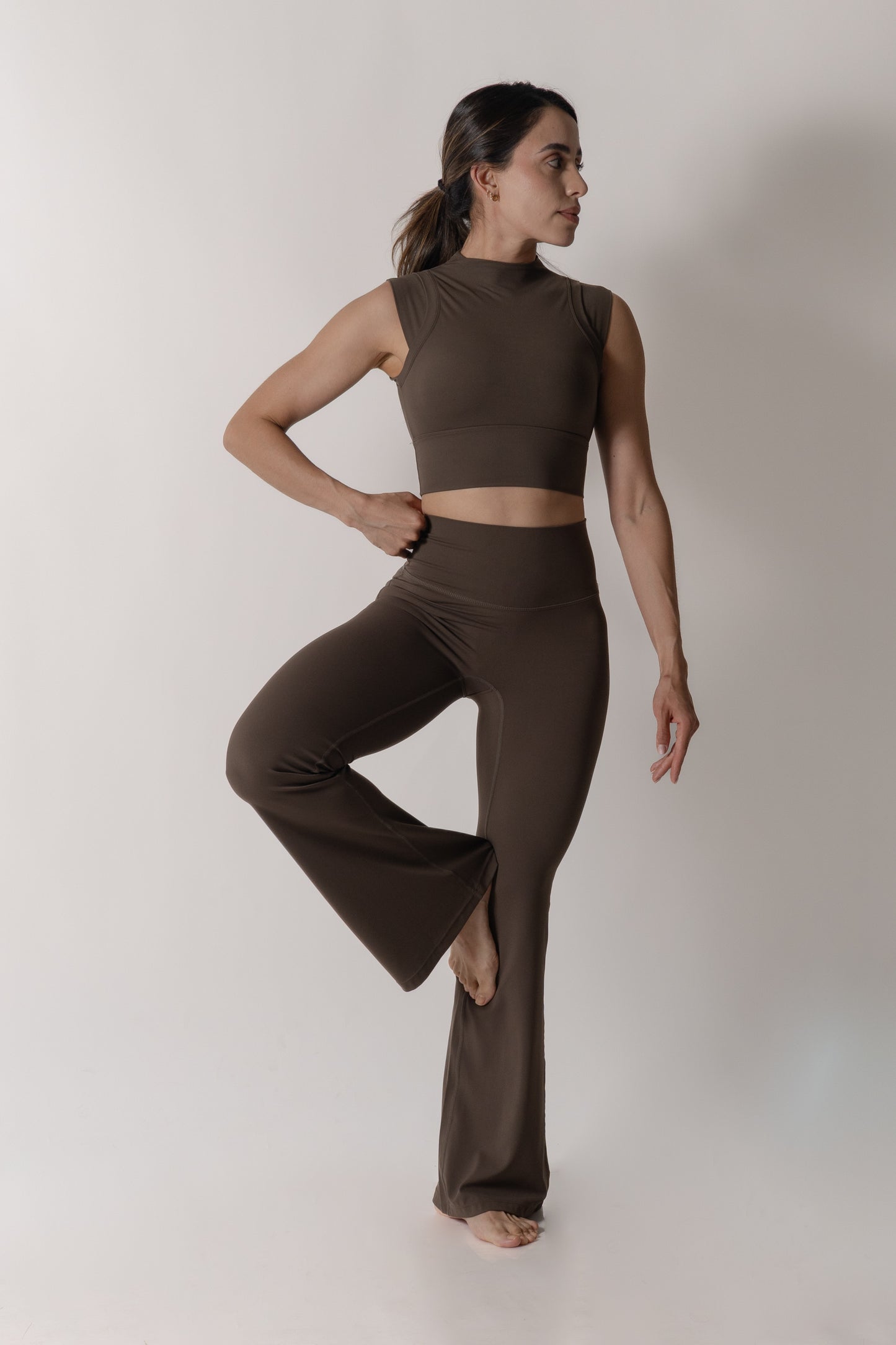Sleek Mocha Top
