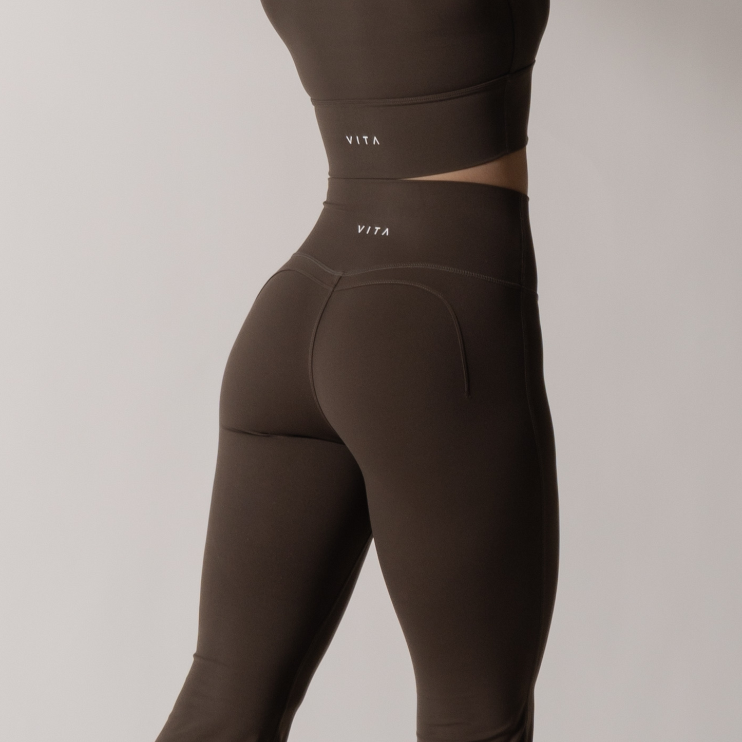 Sleek mocha leggings