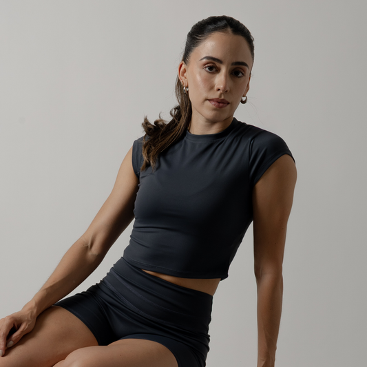 Glow Marble Sleeve Top