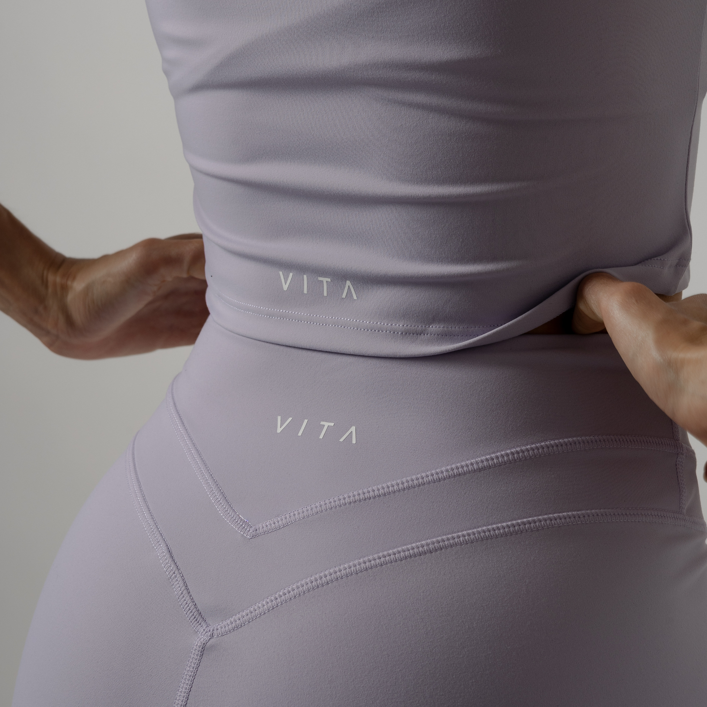 Glow Lavander Sleeve Top