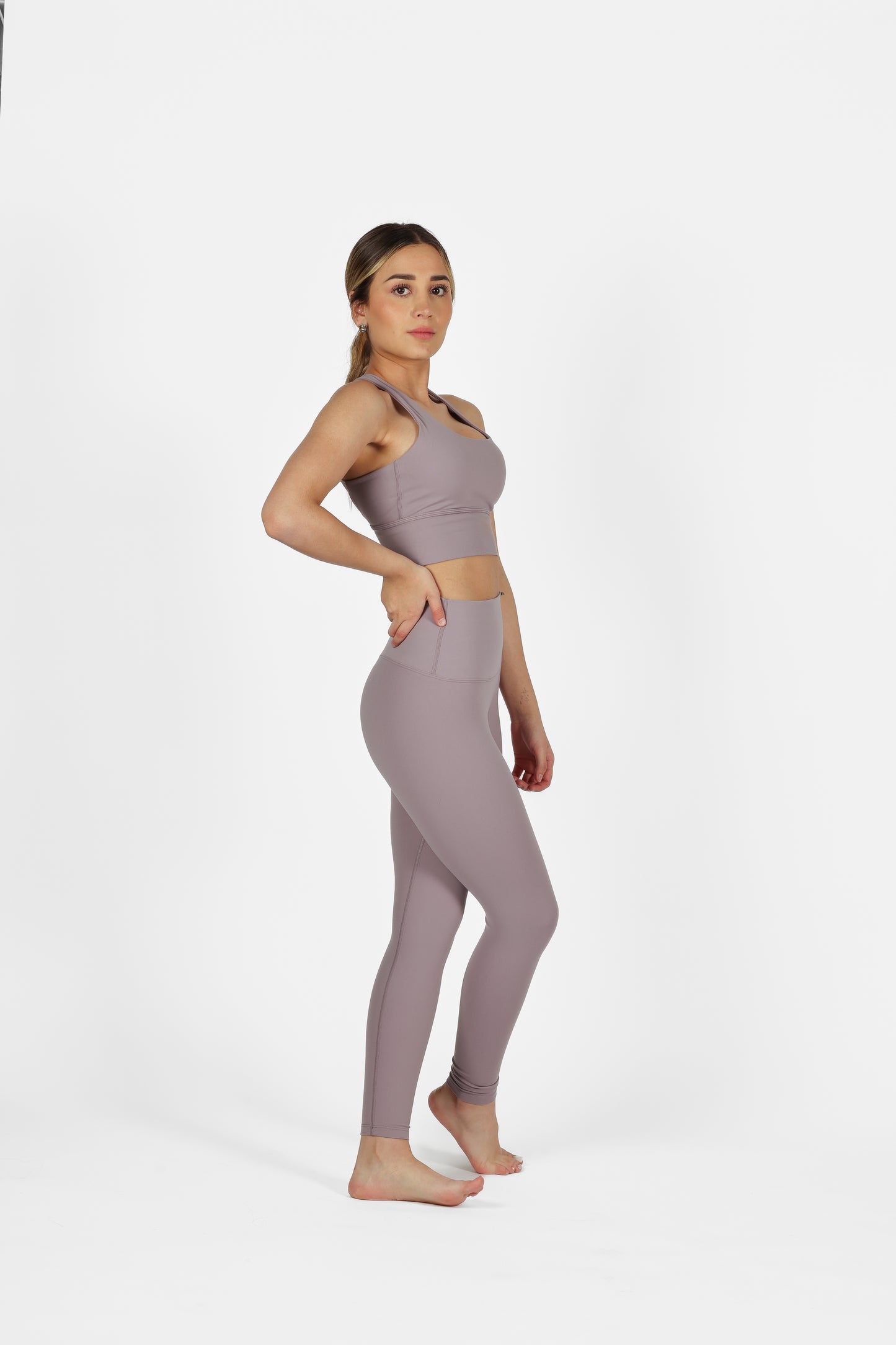 Light Lilac Basic Leggings