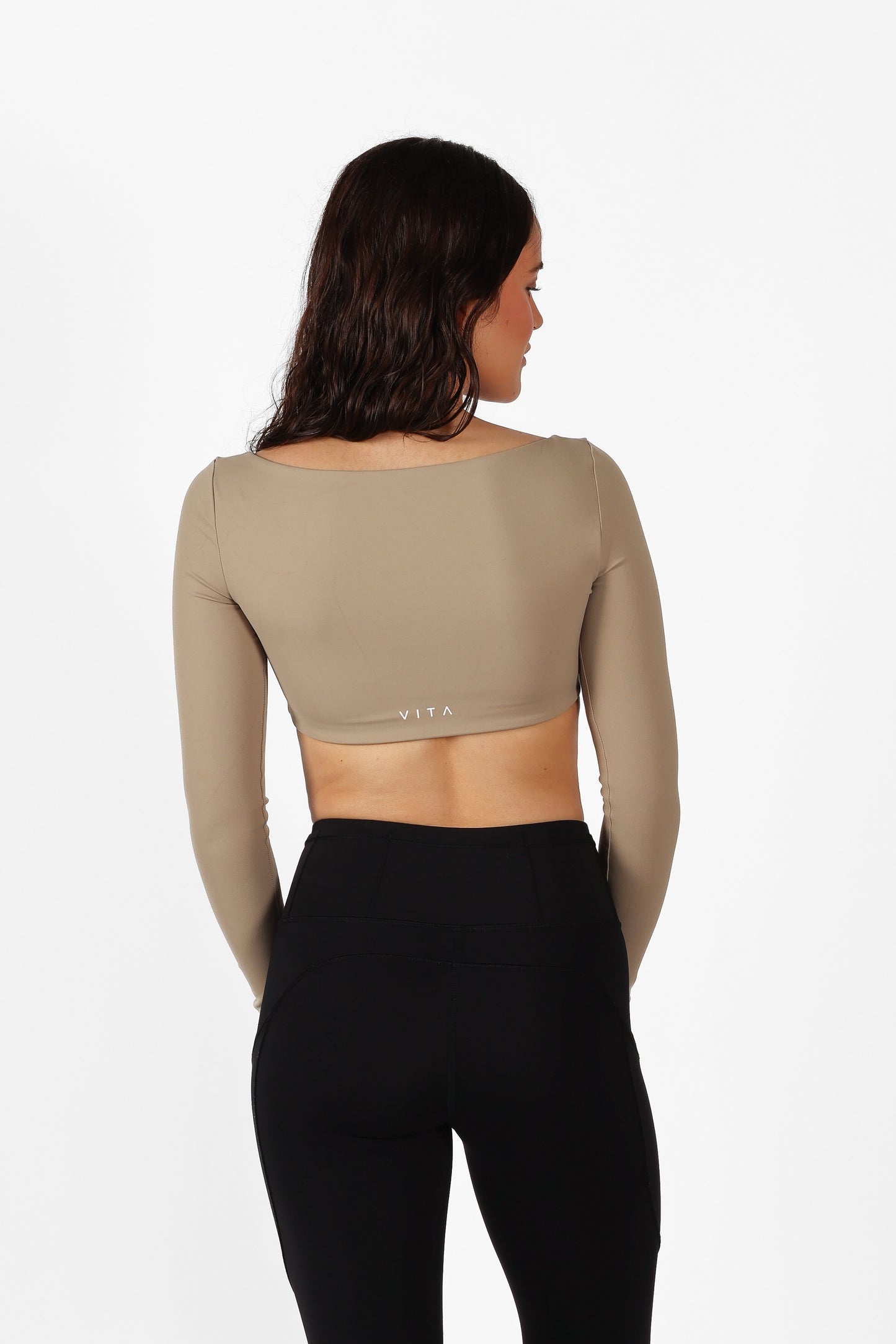 Empower Taupe Top