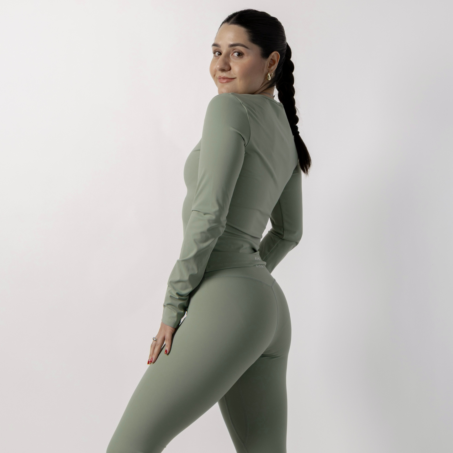 Green Flow Long Sleeve