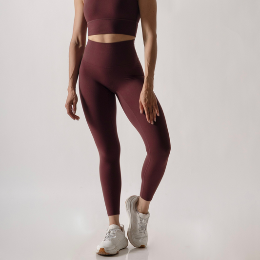 Deep Wine Basic Leggings