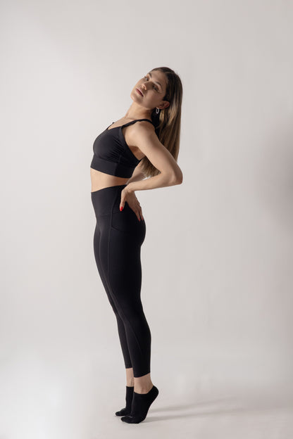 Endurance Black Leggings