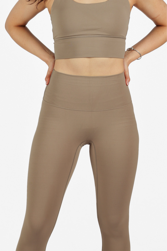 Warm sand basic leggings