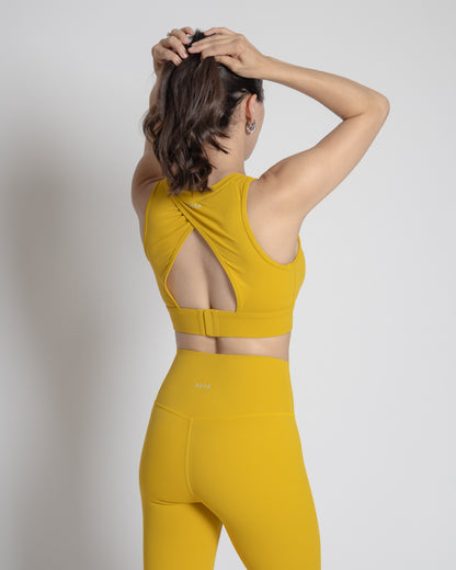 Chartreuse Pulse Top (Lycra)