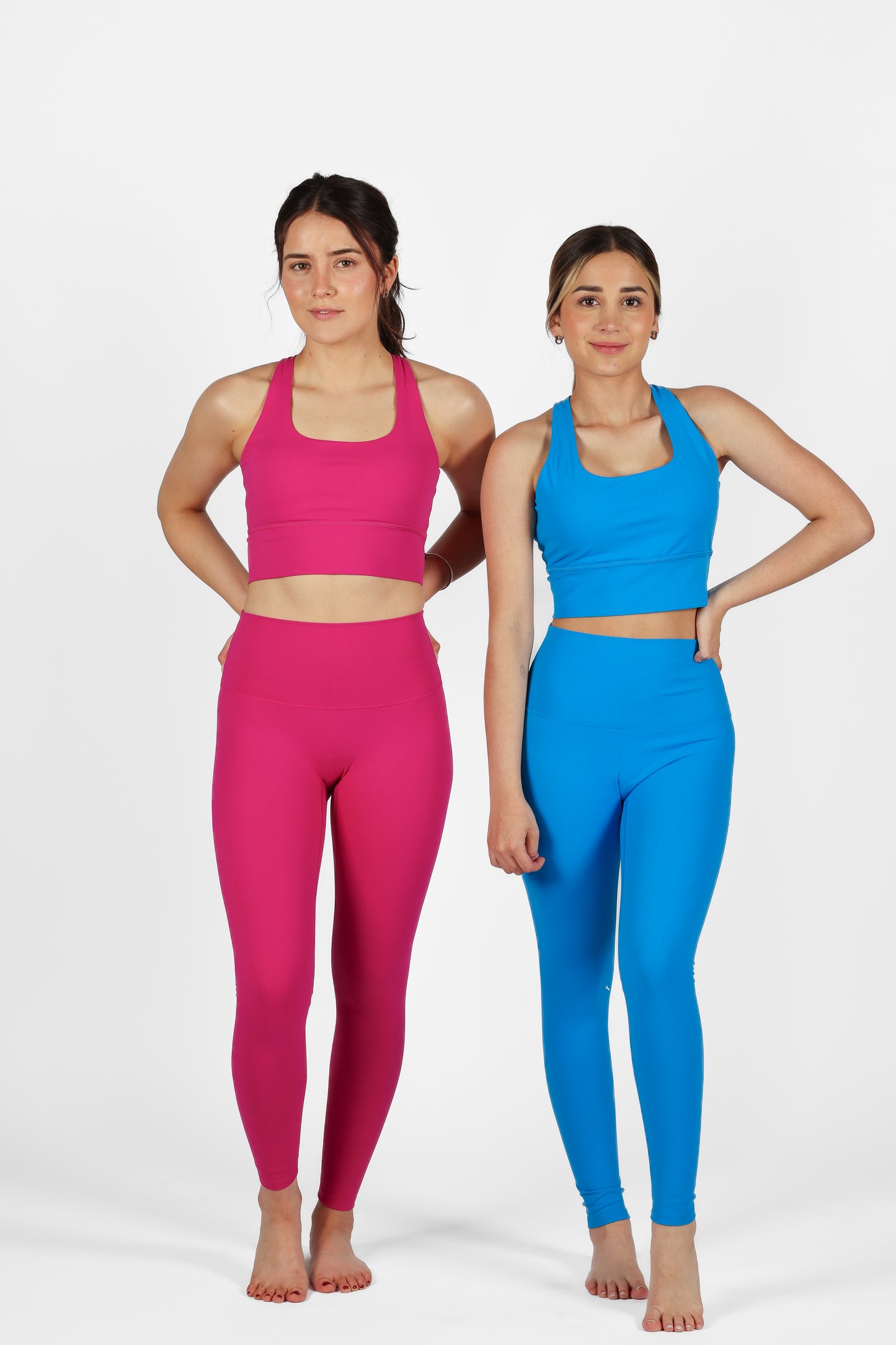 Magenta Basic Leggings