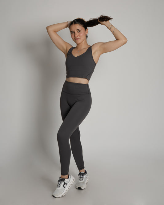 Ink Grey Essential Leggings