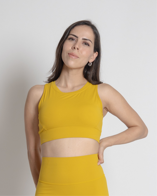 Chartreuse Pulse Top (Lycra)