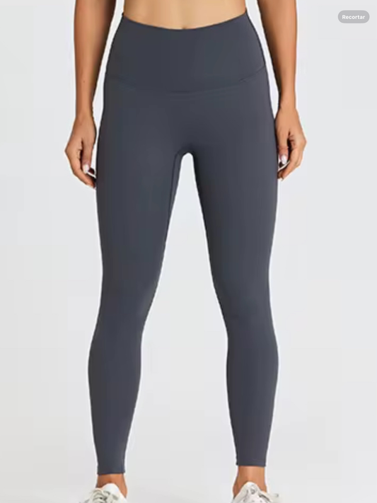 Ink Grey Basic Leggings