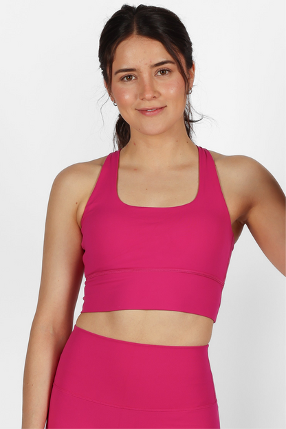 Magenta Basic Top