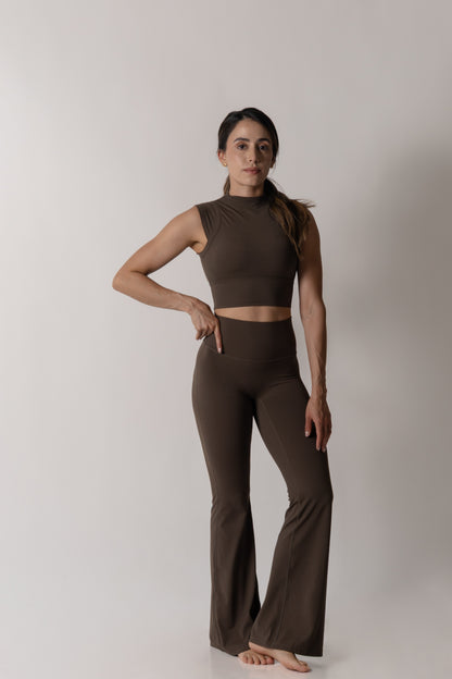 Sleek mocha leggings