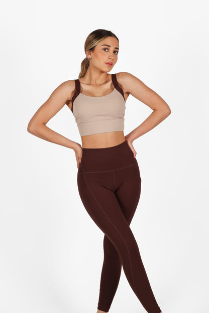 Endurance Mocha Leggings