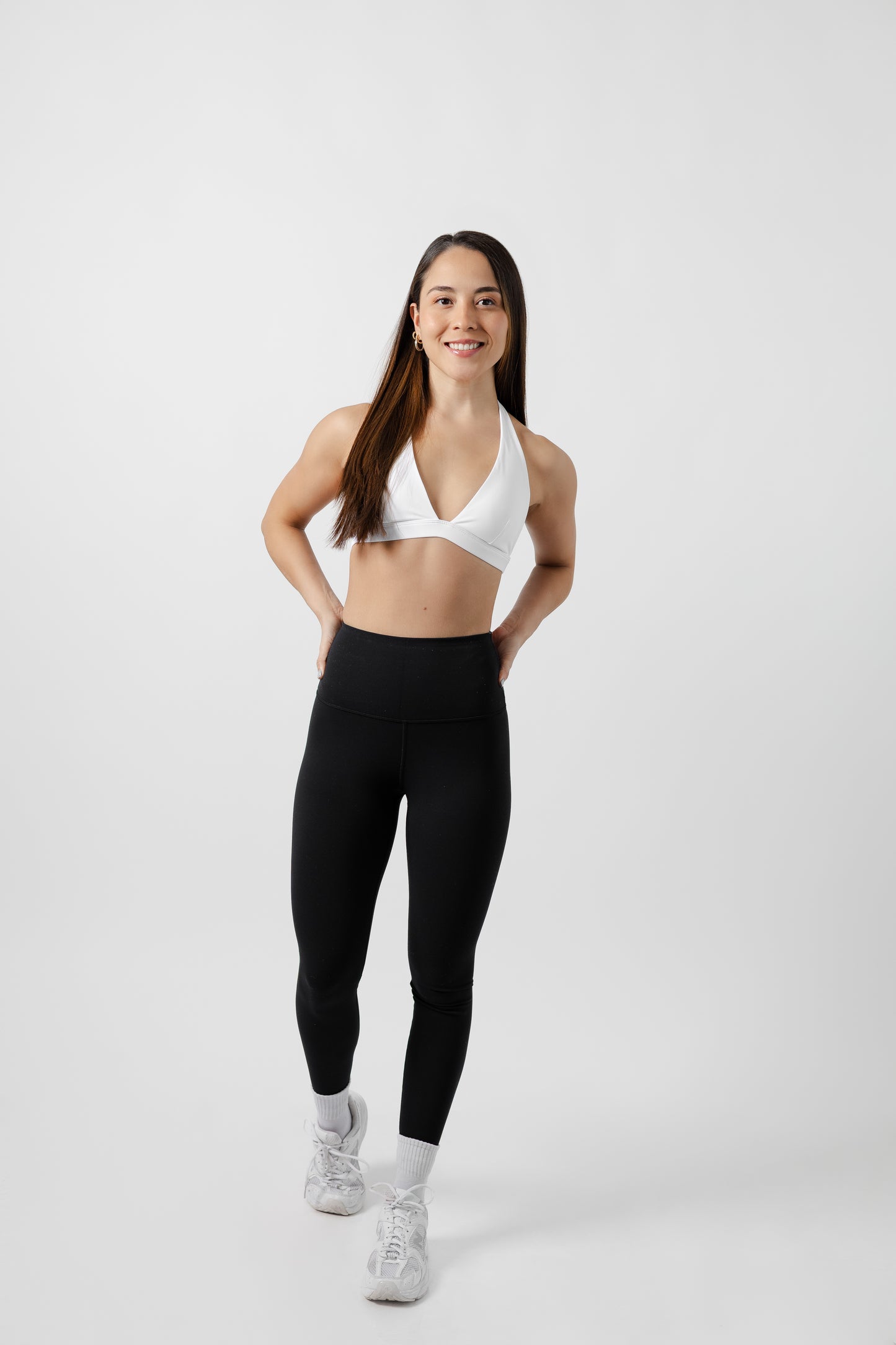 Top Halter Nova White