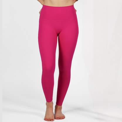 Magenta Basic Leggings