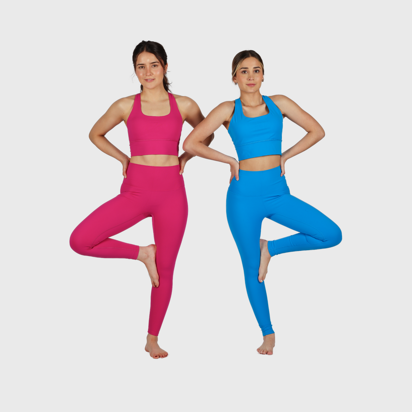 Electric Blue Basic Leggings