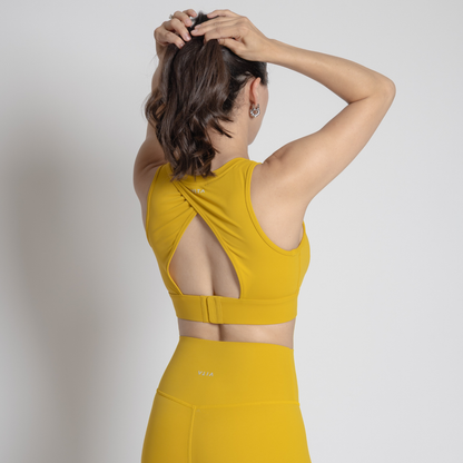 Chartreuse Pulse Top (Lycra)