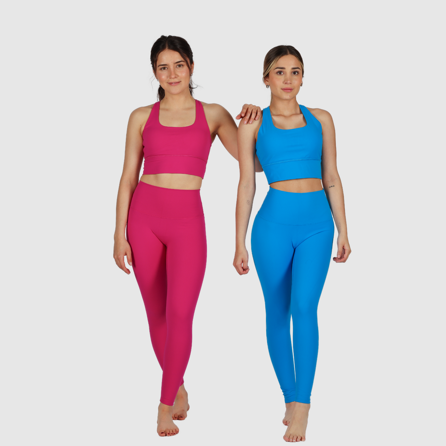 Magenta Basic Leggings