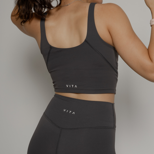 Ink Grey Essential Top