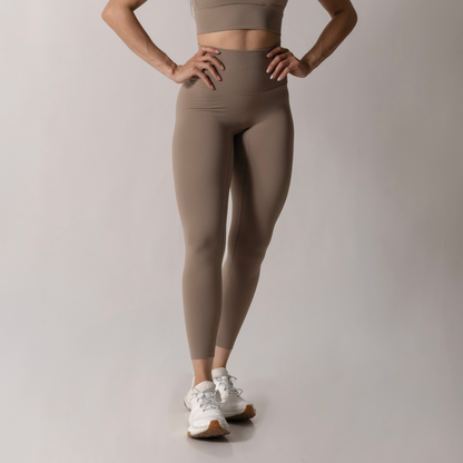 Warm sand basic leggings