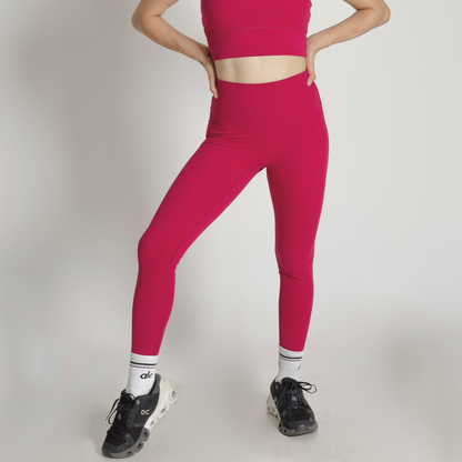 Berry Cherry Basic Leggings