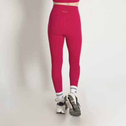 Berry Cherry Basic Leggings