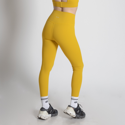 Chartreuse Pulse Leggings (Lycra)