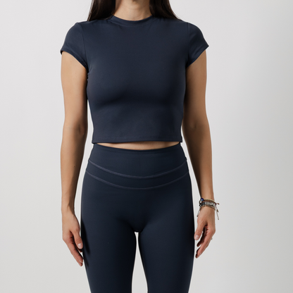 Glow Marble Sleeve Top