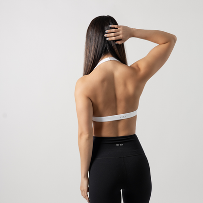 Top Halter Nova White