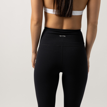 Black Basic Lux Leggings